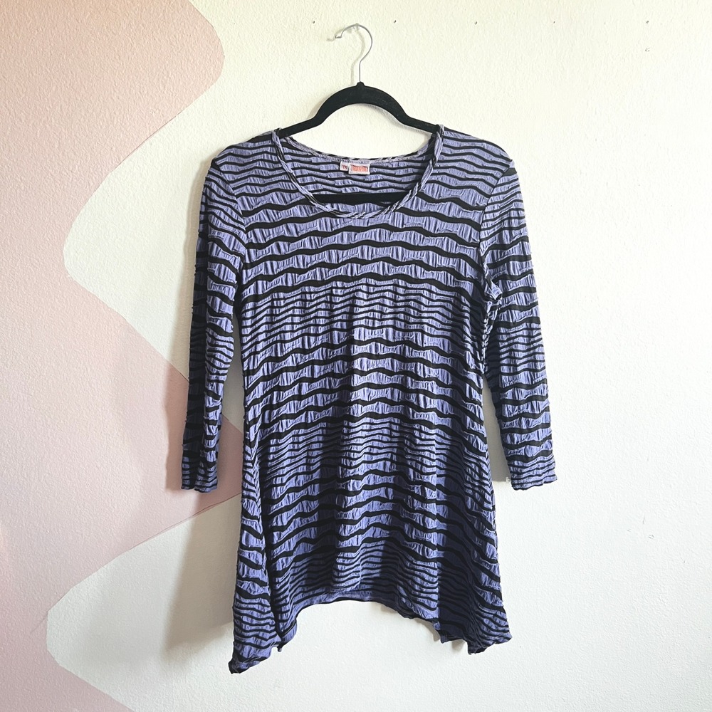 Tianello Asymmetrical Top Fairy Grunge Lagenlook Witchy‎ XS